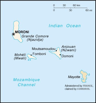 MAP MAYOTTE